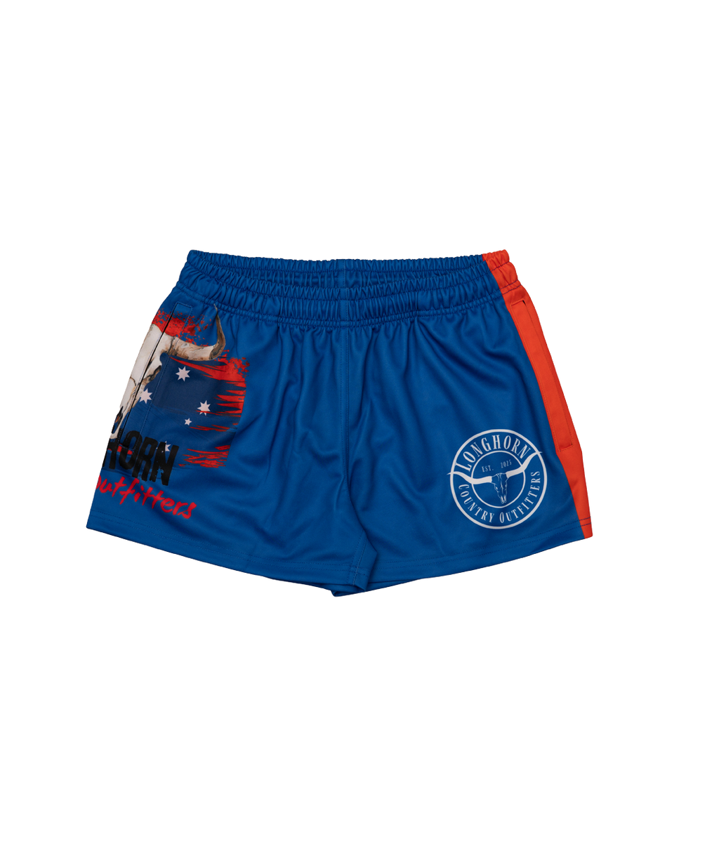 Unisex Footy Shorts - The Aussie / XS