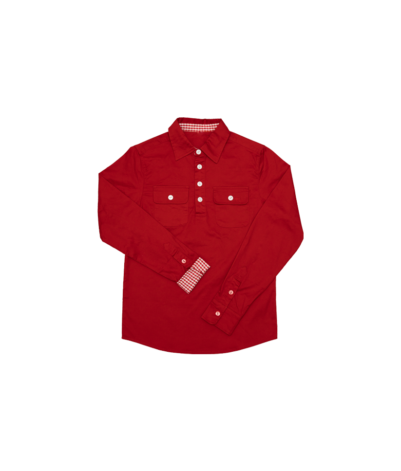 Work Shirt - Cherry Red / XS