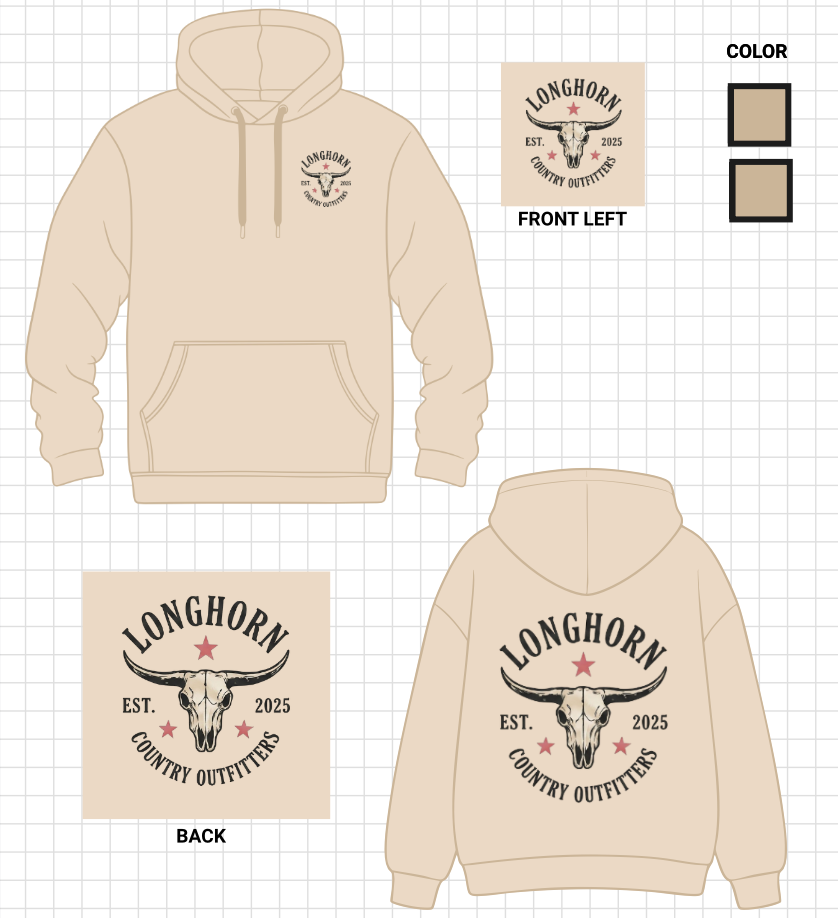 Hoodies Pre Order. Mid to late June delivery